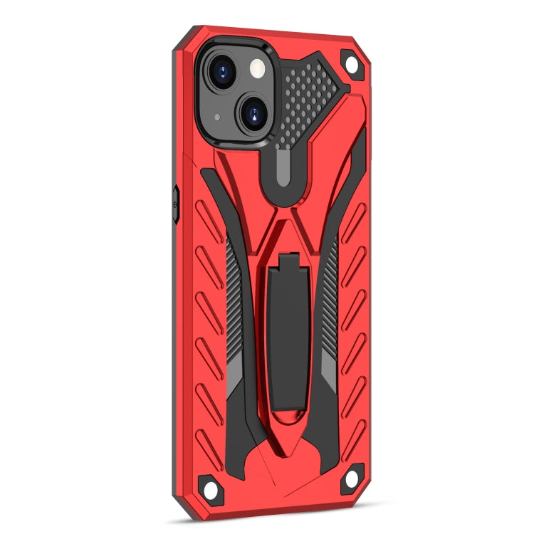 For iPhone 13 Shockproof TPU + PC Protective Case with Holder