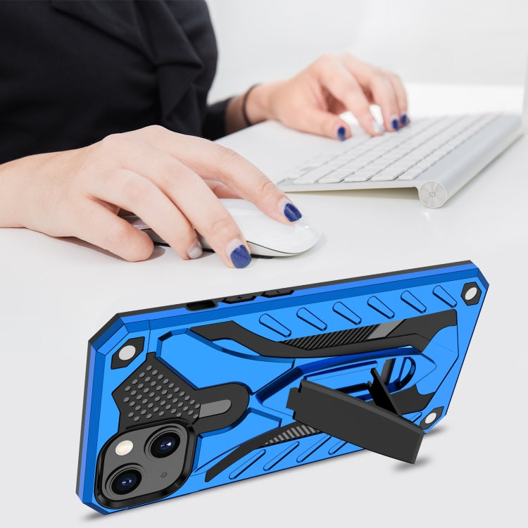 For iPhone 13 Shockproof TPU + PC Protective Case with Holder