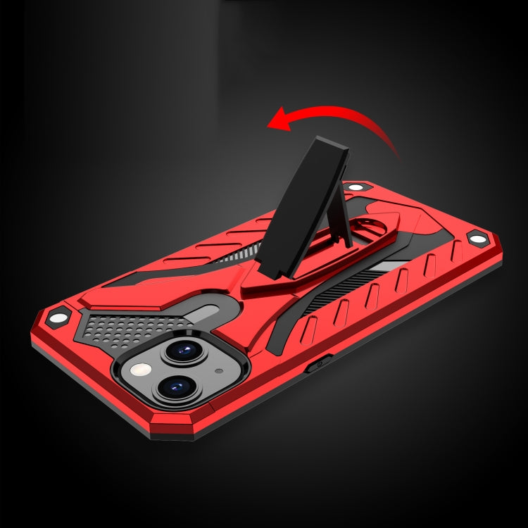 For iPhone 13 Shockproof TPU + PC Protective Case with Holder