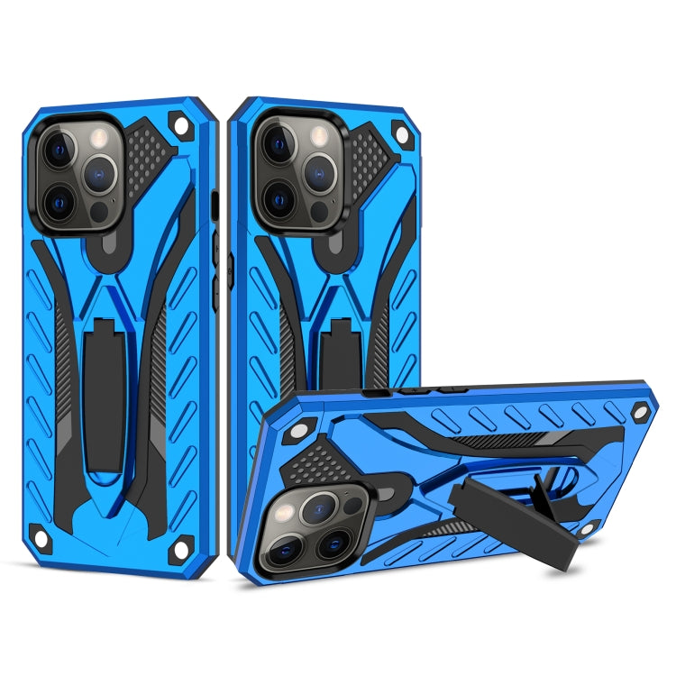 For iPhone 13 Pro Shockproof TPU + PC Protective Case with Holder