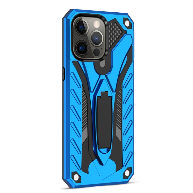 For iPhone 13 Pro Shockproof TPU + PC Protective Case with Holder