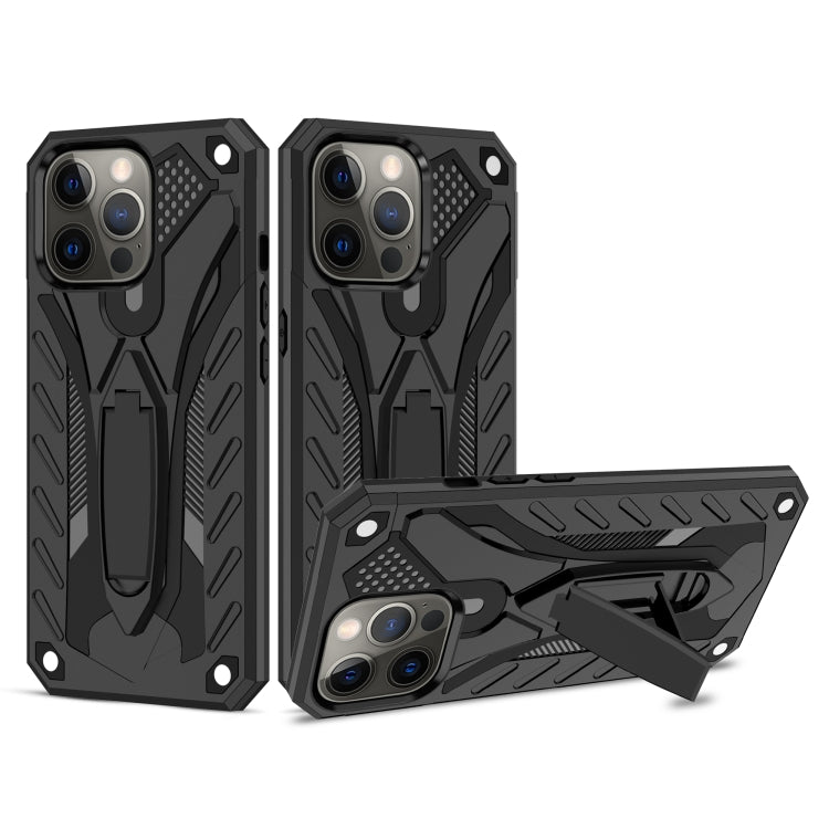 For iPhone 13 Pro Max Shockproof TPU + PC Protective Case with Holder