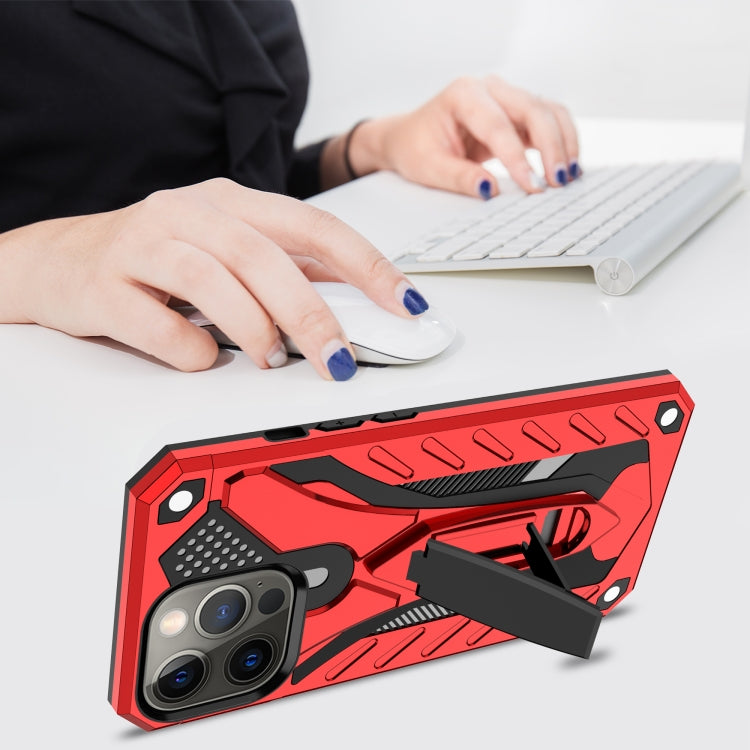 For iPhone 13 Pro Max Shockproof TPU + PC Protective Case with Holder
