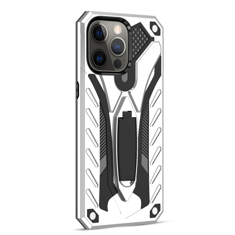 For iPhone 13 Pro Max Shockproof TPU + PC Protective Case with Holder