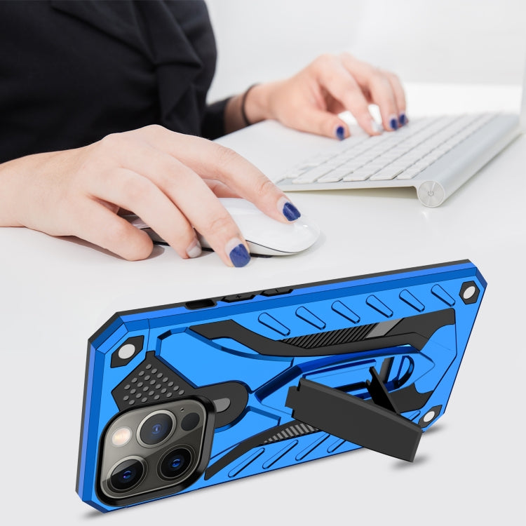 For iPhone 13 Pro Max Shockproof TPU + PC Protective Case with Holder