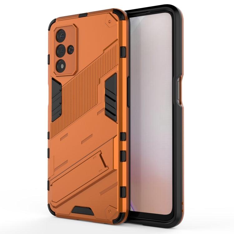 For OPPO A93s 5G Punk Armor 2 in 1 PC + TPU Shockproof Case with Invisible Holder