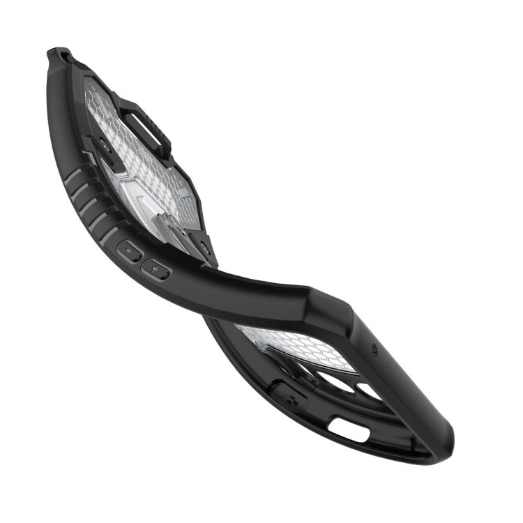 For OnePlus Nord 2 5G Space PC+TPU Shockproof Case with Ring Holder