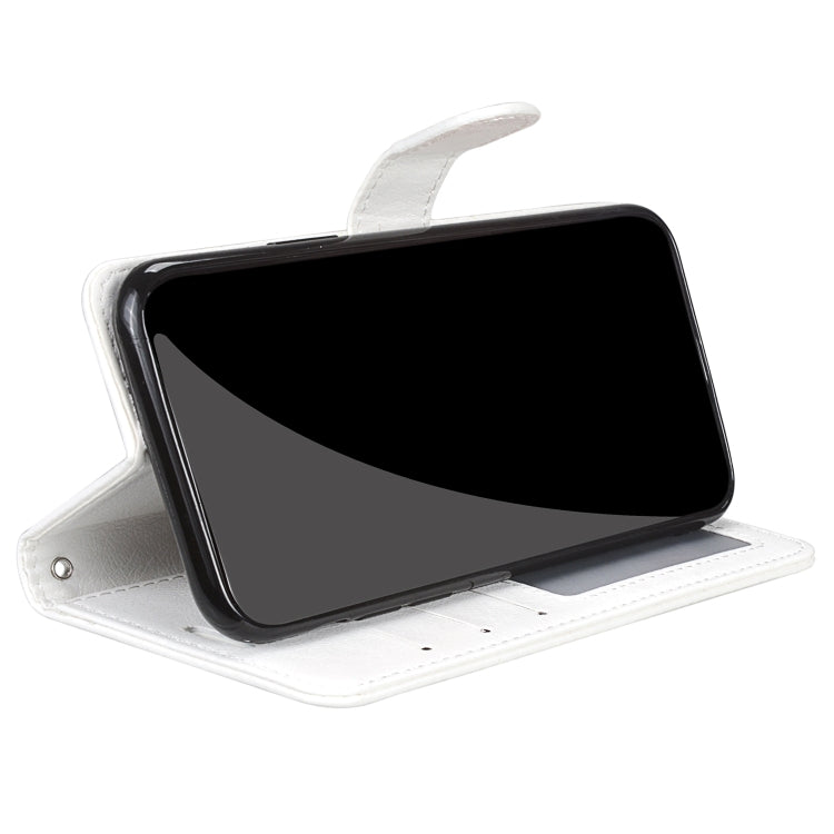 For iPhone 13 mini Pure Color Horizontal Flip PU Leather Case with Holder & Card Slots & Wallet & Photo Frame