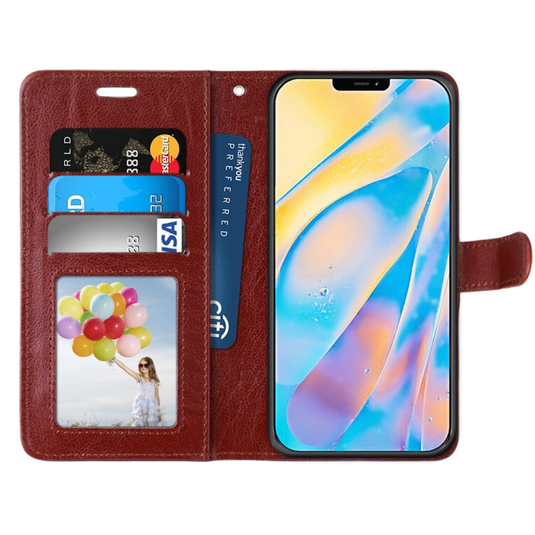 For iPhone 13 mini Pure Color Horizontal Flip PU Leather Case with Holder & Card Slots & Wallet & Photo Frame