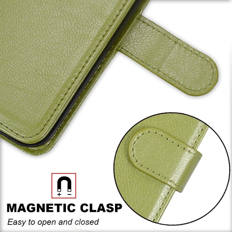 For iPhone 13 mini Pure Color Horizontal Flip PU Leather Case with Holder & Card Slots & Wallet & Photo Frame