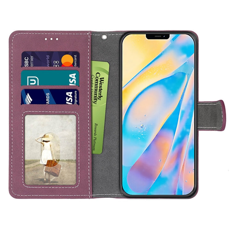 For iPhone 13 Pro Retro Frosted Horizontal Flip PU Leather Case with Holder & Card Slots & Wallet & Photo Frame