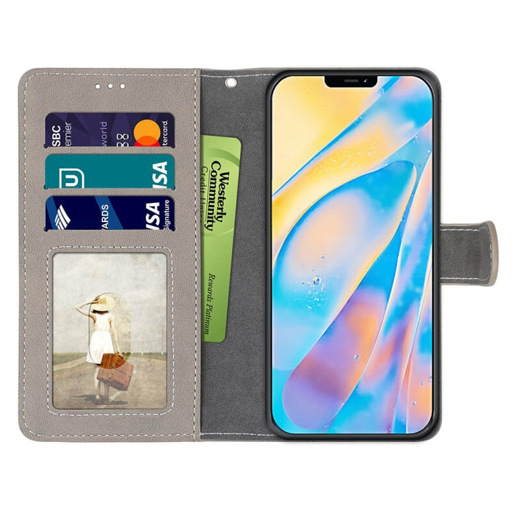 For iPhone 13 Pro Max Retro Frosted Horizontal Flip PU Leather Case with Holder & Card Slots & Wallet & Photo Frame