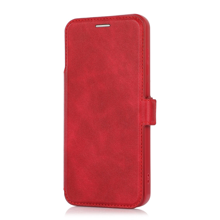 Push Window Double Buckle PU + Silicone Horizontal Flip Leather Case with Holder & Card Slot For Samsung Galaxy A11