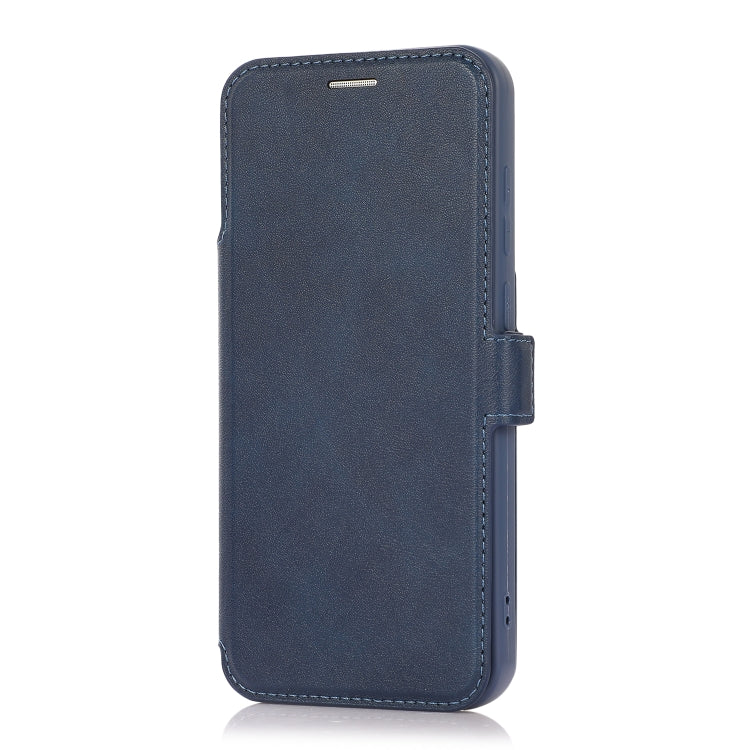 Push Window Double Buckle PU + Silicone Horizontal Flip Leather Case with Holder & Card Slot For Samsung Galaxy A11
