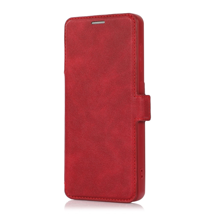 Push Window Double Buckle PU + Silicone Horizontal Flip Leather Case with Holder & Card Slot For Samsung Galaxy A31