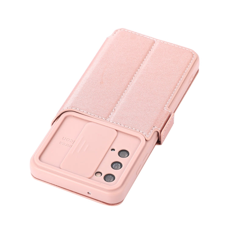 Push Window Double Buckle PU + Silicone Horizontal Flip Leather Case with Holder & Card Slot For Samsung Galaxy S20 5G