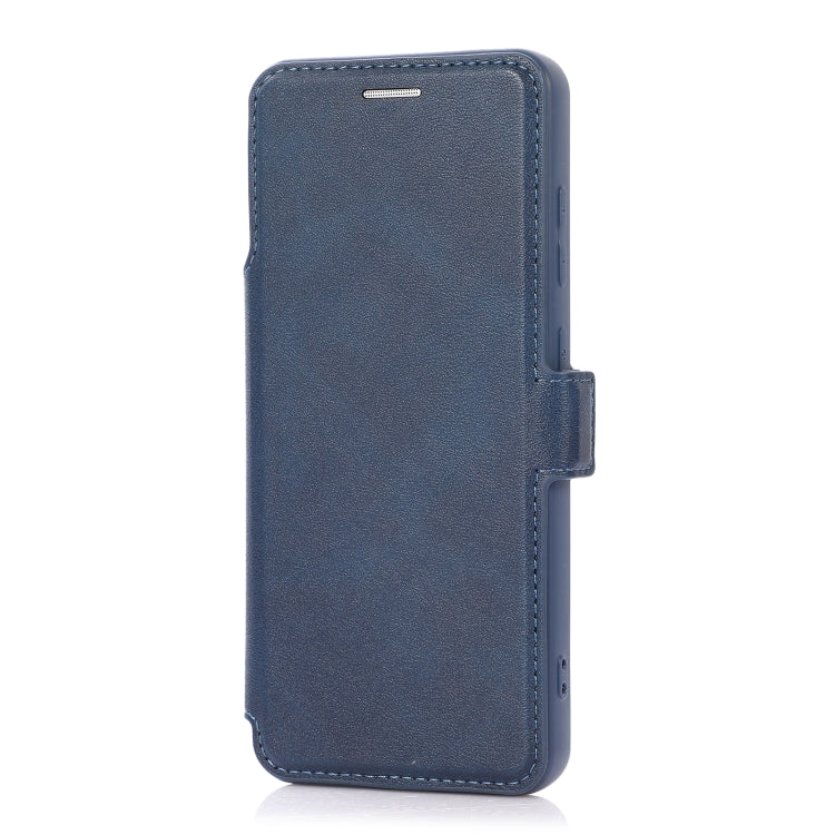 Push Window Double Buckle PU + Silicone Horizontal Flip Leather Case with Holder & Card Slot For Samsung Galaxy S20 5G