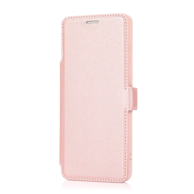 Push Window Double Buckle PU + Silicone Horizontal Flip Leather Case with Holder & Card Slot For Samsung Galaxy S20+ 5G