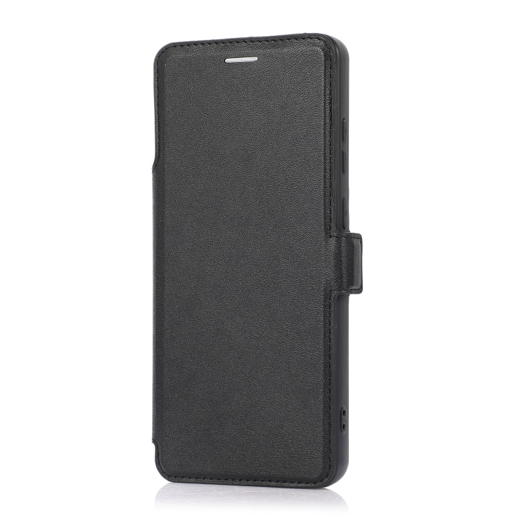 Push Window Double Buckle PU + Silicone Horizontal Flip Leather Case with Holder & Card Slot For Samsung Galaxy S20+ 5G