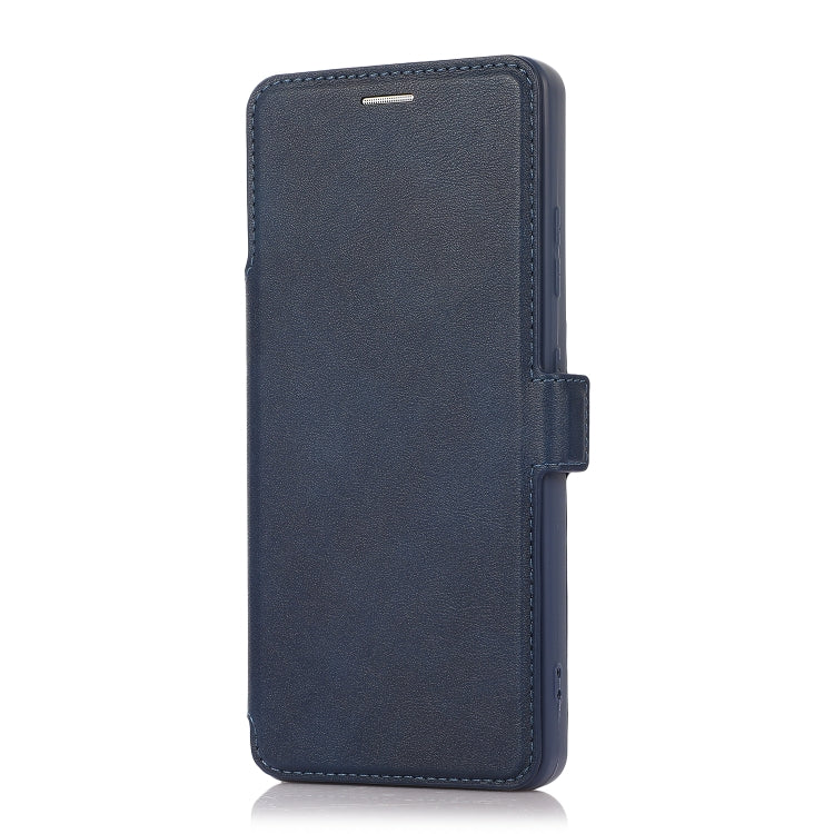 Push Window Double Buckle PU + Silicone Horizontal Flip Leather Case with Holder & Card Slot For Samsung Galaxy S21 Ultra 5G