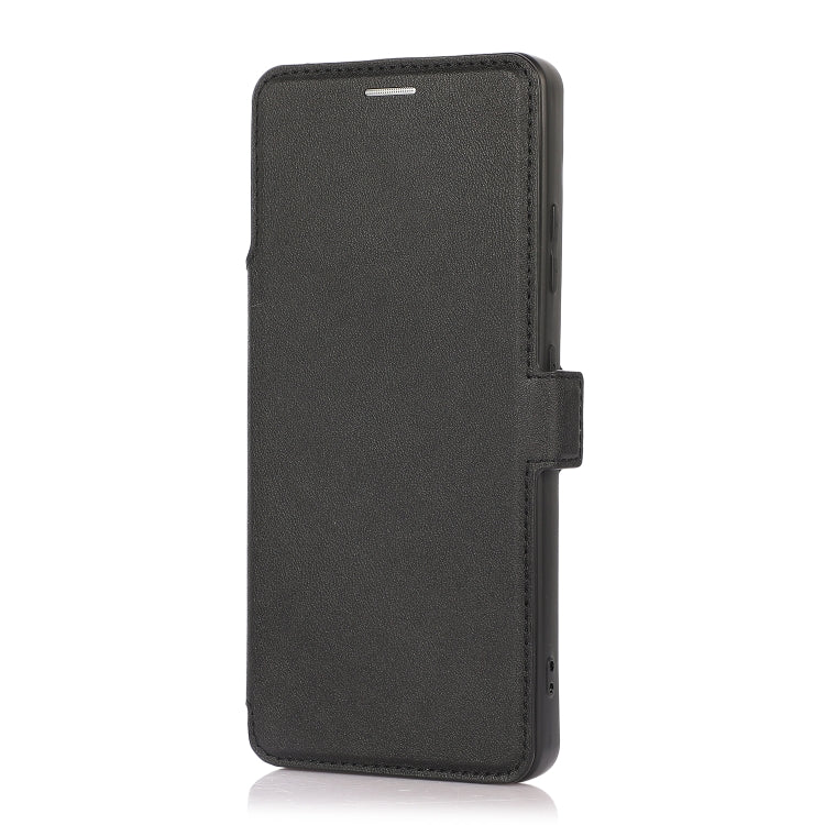 Push Window Double Buckle PU + Silicone Horizontal Flip Leather Case with Holder & Card Slot For Samsung Galaxy S21 Ultra 5G