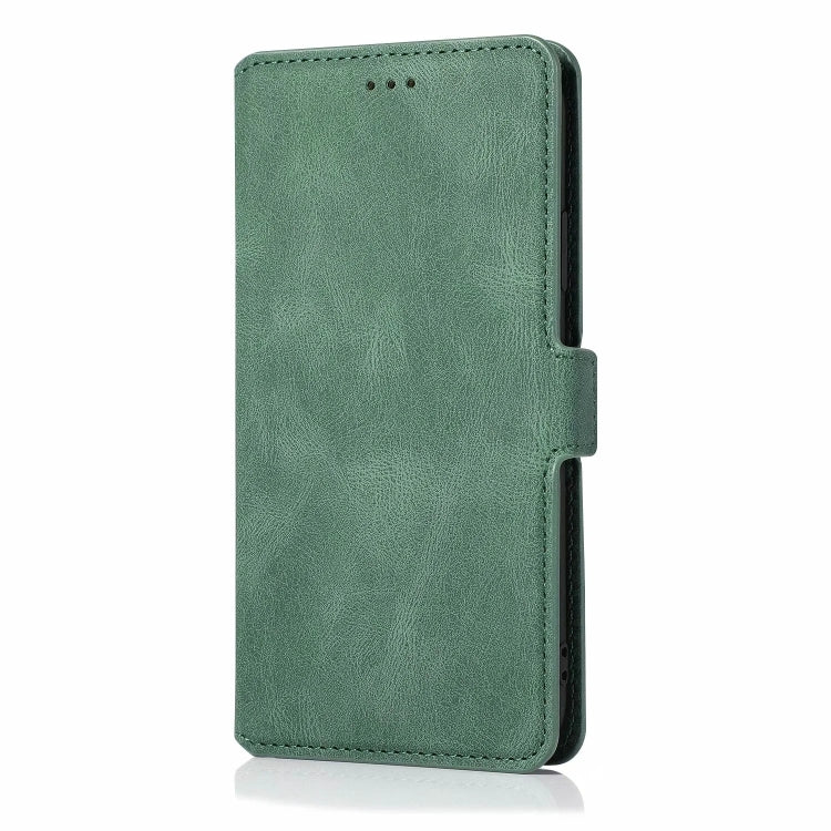 For iPhone 13 mini Retro Magnetic Closing Clasp Horizontal Flip Leather Case with Holder & Card Slots & Photo Frame & Wallet