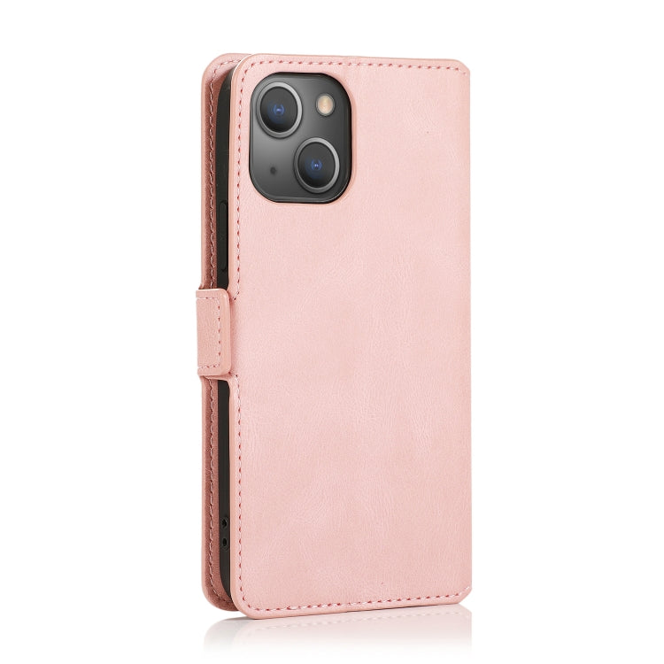 For iPhone 13 mini Retro Magnetic Closing Clasp Horizontal Flip Leather Case with Holder & Card Slots & Photo Frame & Wallet