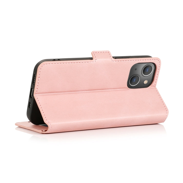 For iPhone 13 mini Retro Magnetic Closing Clasp Horizontal Flip Leather Case with Holder & Card Slots & Photo Frame & Wallet
