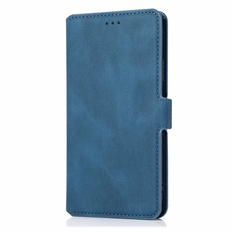 For iPhone 13 Pro Max Retro Magnetic Closing Clasp Horizontal Flip Leather Case with Holder & Card Slots & Photo Frame & Wallet