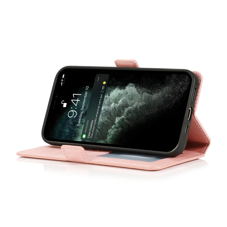 For iPhone 13 Pro Max Retro Magnetic Closing Clasp Horizontal Flip Leather Case with Holder & Card Slots & Photo Frame & Wallet