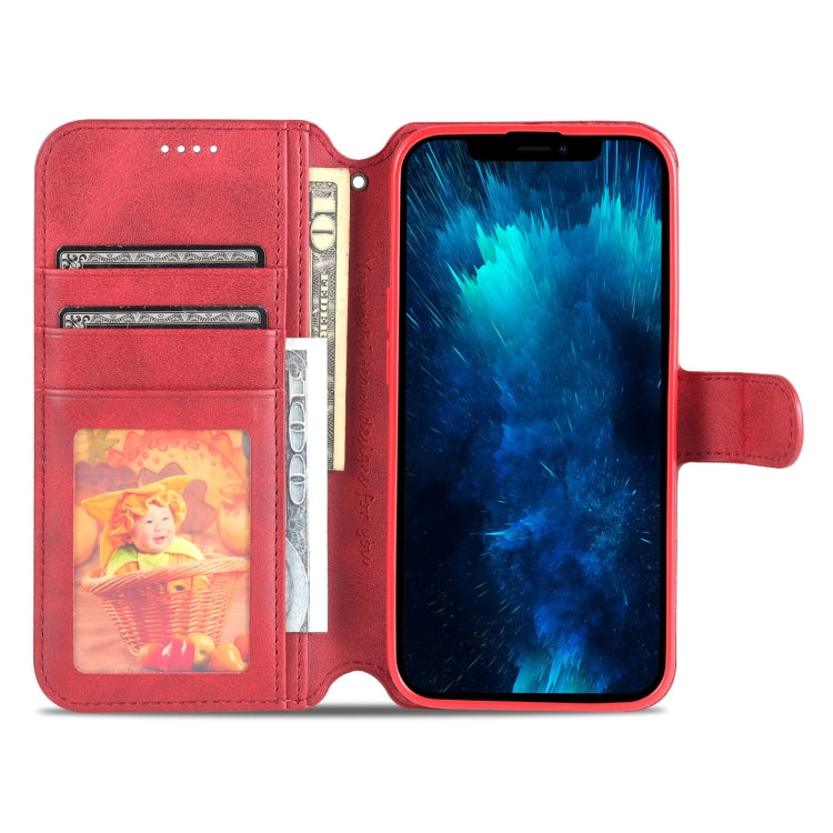 For iPhone 13 Pro AZNS Calf Texture Horizontal Flip Leather Case with Holder & Card Slots & Wallet & Photo Frame