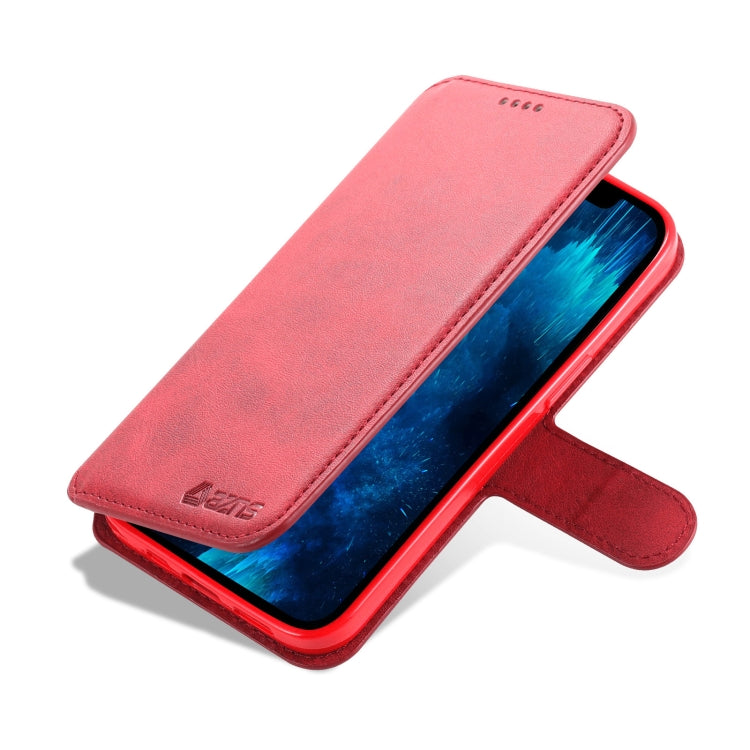 For iPhone 13 Pro Max AZNS Calf Texture Horizontal Flip Leather Case with Holder & Card Slots & Wallet & Photo Frame