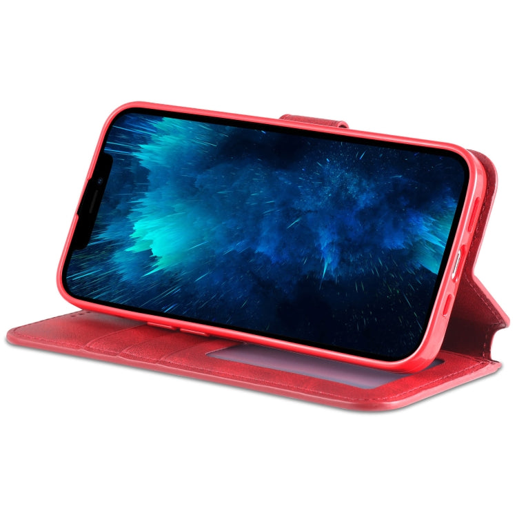For iPhone 13 Pro Max AZNS Calf Texture Horizontal Flip Leather Case with Holder & Card Slots & Wallet & Photo Frame