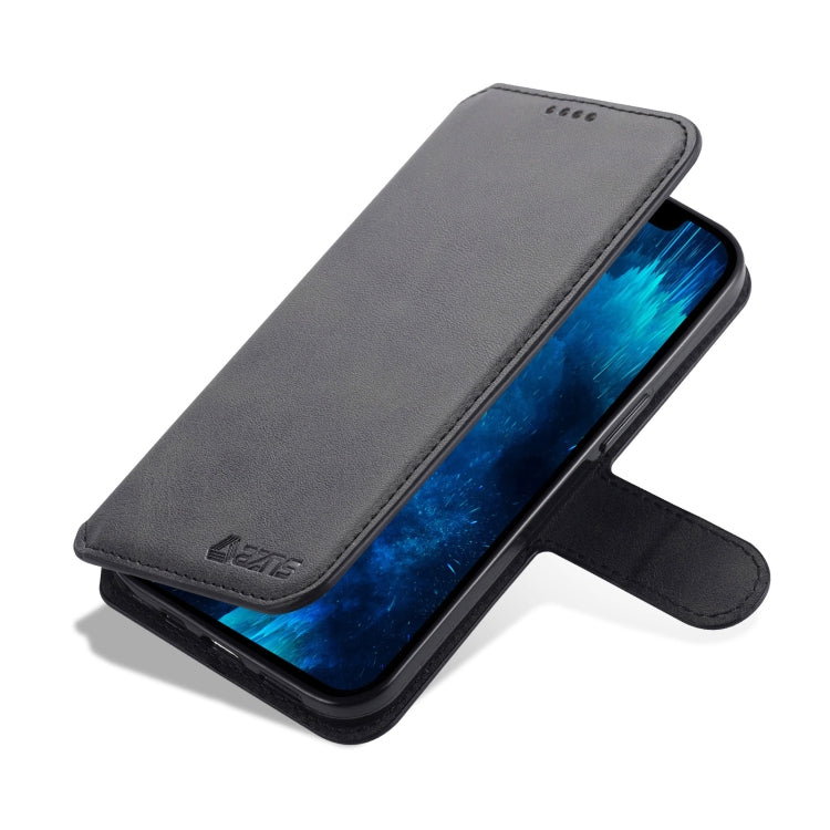 For iPhone 13 Pro Max AZNS Calf Texture Horizontal Flip Leather Case with Holder & Card Slots & Wallet & Photo Frame