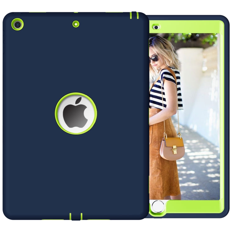 For iPad 10.2 2021 / 2020 / 2019 Anti-Fingerprint Shockproof PC + Silicone Protective Case