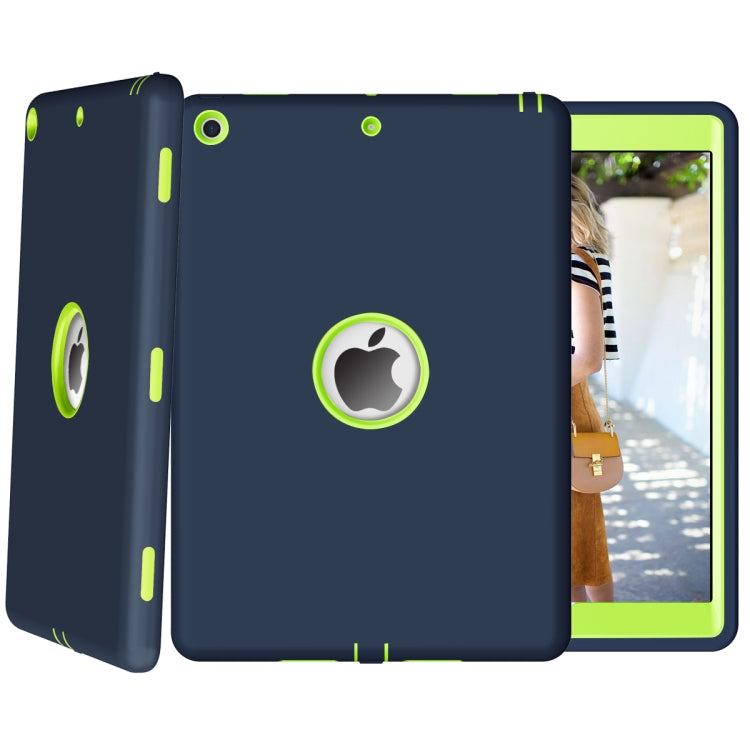 For iPad 10.2 2021 / 2020 / 2019 Anti-Fingerprint Shockproof PC + Silicone Protective Case