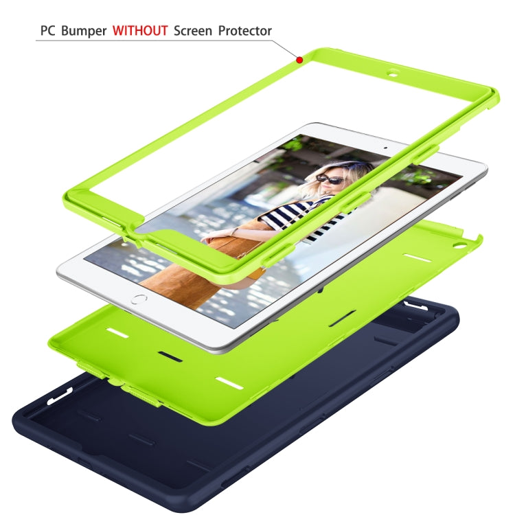 For iPad 10.2 2021 / 2020 / 2019 Anti-Fingerprint Shockproof PC + Silicone Protective Case