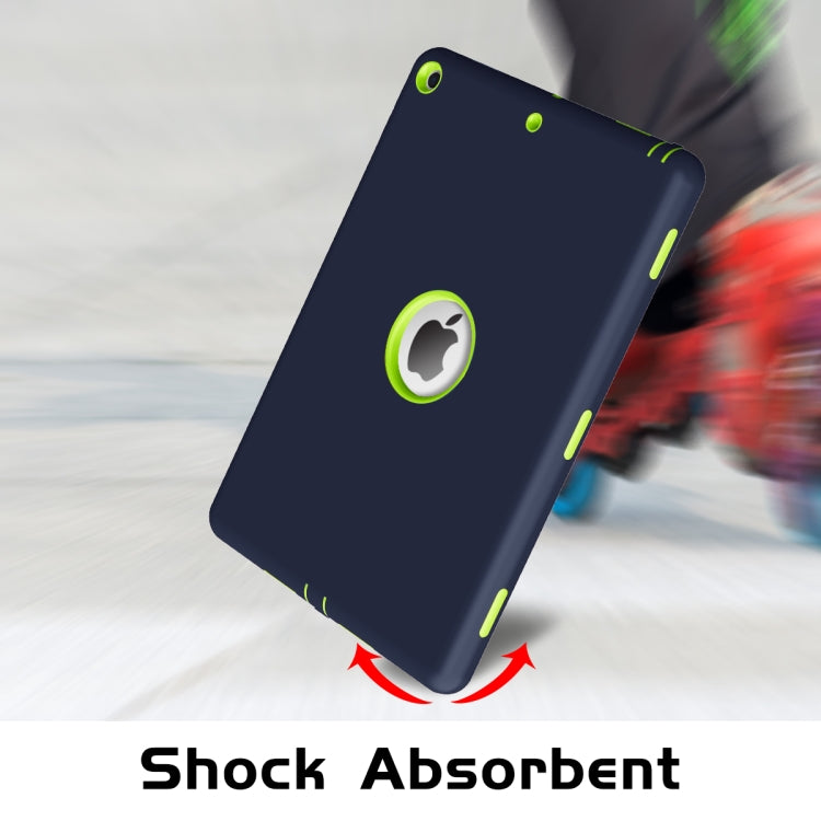 For iPad 10.2 2021 / 2020 / 2019 Anti-Fingerprint Shockproof PC + Silicone Protective Case