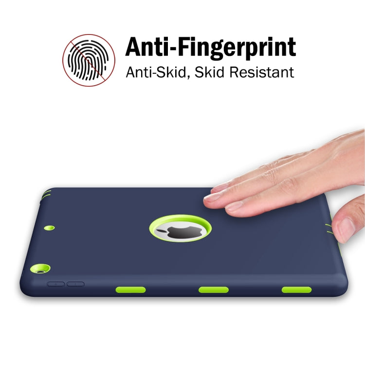 For iPad 10.2 2021 / 2020 / 2019 Anti-Fingerprint Shockproof PC + Silicone Protective Case