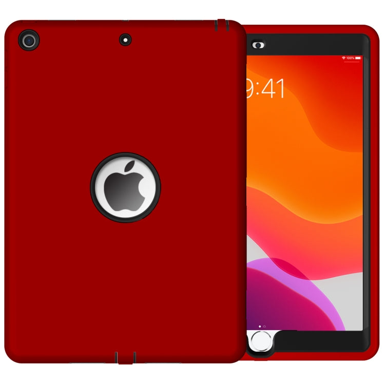 For iPad 10.2 2021 / 2020 / 2019 Anti-Fingerprint Shockproof PC + Silicone Protective Case