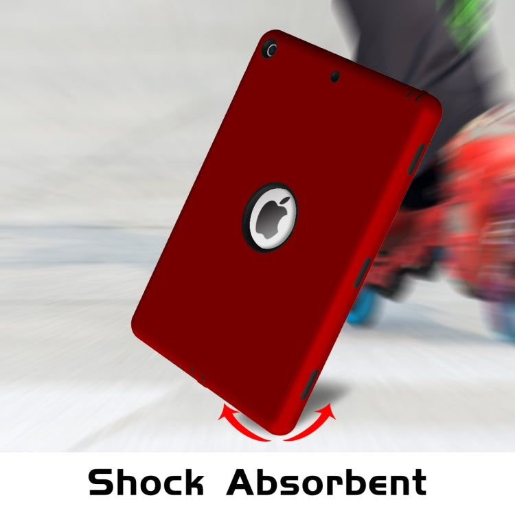 For iPad 10.2 2021 / 2020 / 2019 Anti-Fingerprint Shockproof PC + Silicone Protective Case