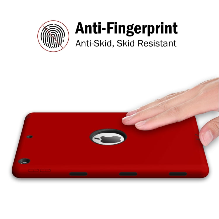 For iPad 10.2 2021 / 2020 / 2019 Anti-Fingerprint Shockproof PC + Silicone Protective Case