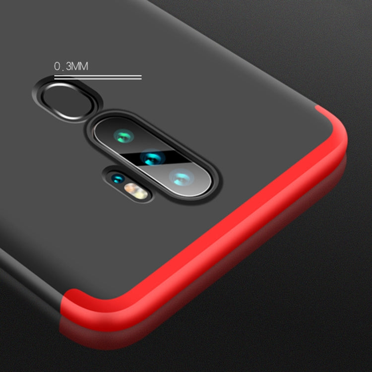 For OPPO A5 2020 / A11X GKK Three Stage Splicing Full Coverage PC Protective Case