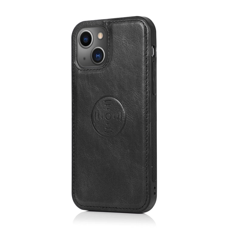 For iPhone 13 mini Strong Magnetic Detachable Horizontal Flip Leather Case with Card Slots & Wallet For  iPhone 13 Mini