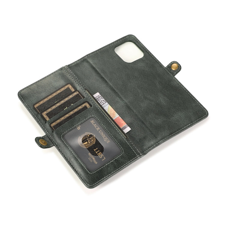 For iPhone 13 Pro Strong Magnetic Detachable Horizontal Flip Leather Case with Card Slots & Wallet