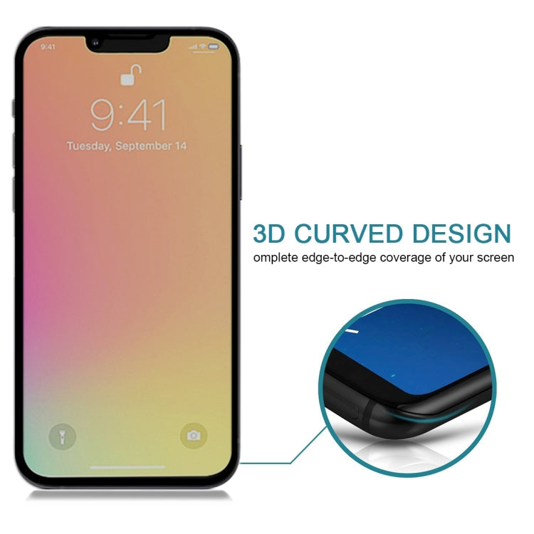 For iPhone 13 mini Anti-peeping Plasma Oil Coated High Aluminum Wear-resistant Tempered Glass Film