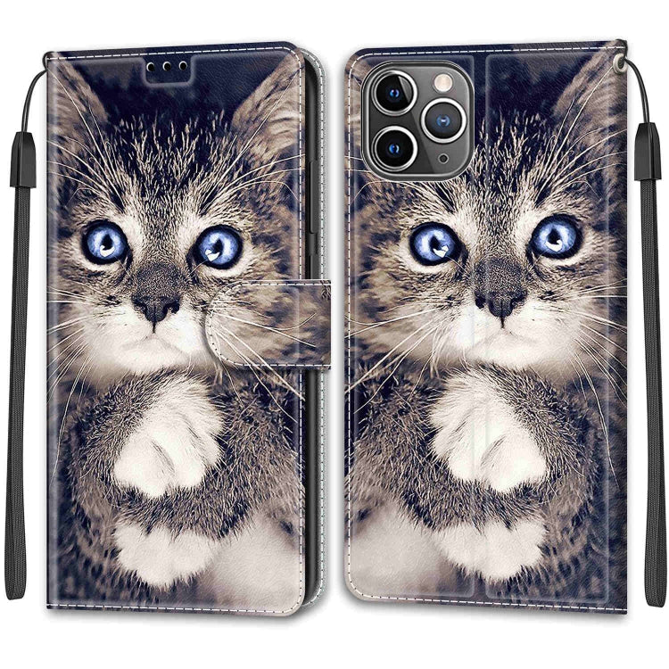 For iPhone 13 Voltage Colored Drawing Magnetic Clasp Horizontal Flip PU Leather Case with Holder & Card Slots
