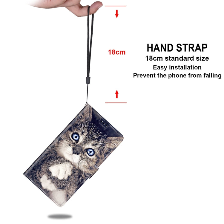 For iPhone 13 Voltage Colored Drawing Magnetic Clasp Horizontal Flip PU Leather Case with Holder & Card Slots