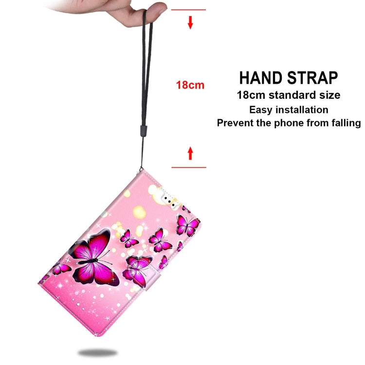 For iPhone 13 Voltage Colored Drawing Magnetic Clasp Horizontal Flip PU Leather Case with Holder & Card Slots