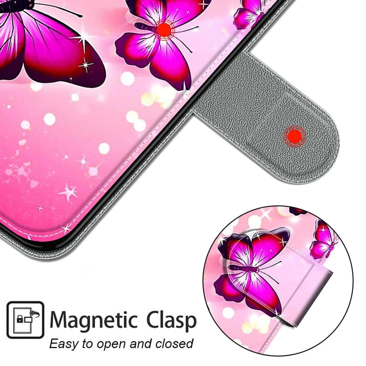 For iPhone 13 Voltage Colored Drawing Magnetic Clasp Horizontal Flip PU Leather Case with Holder & Card Slots
